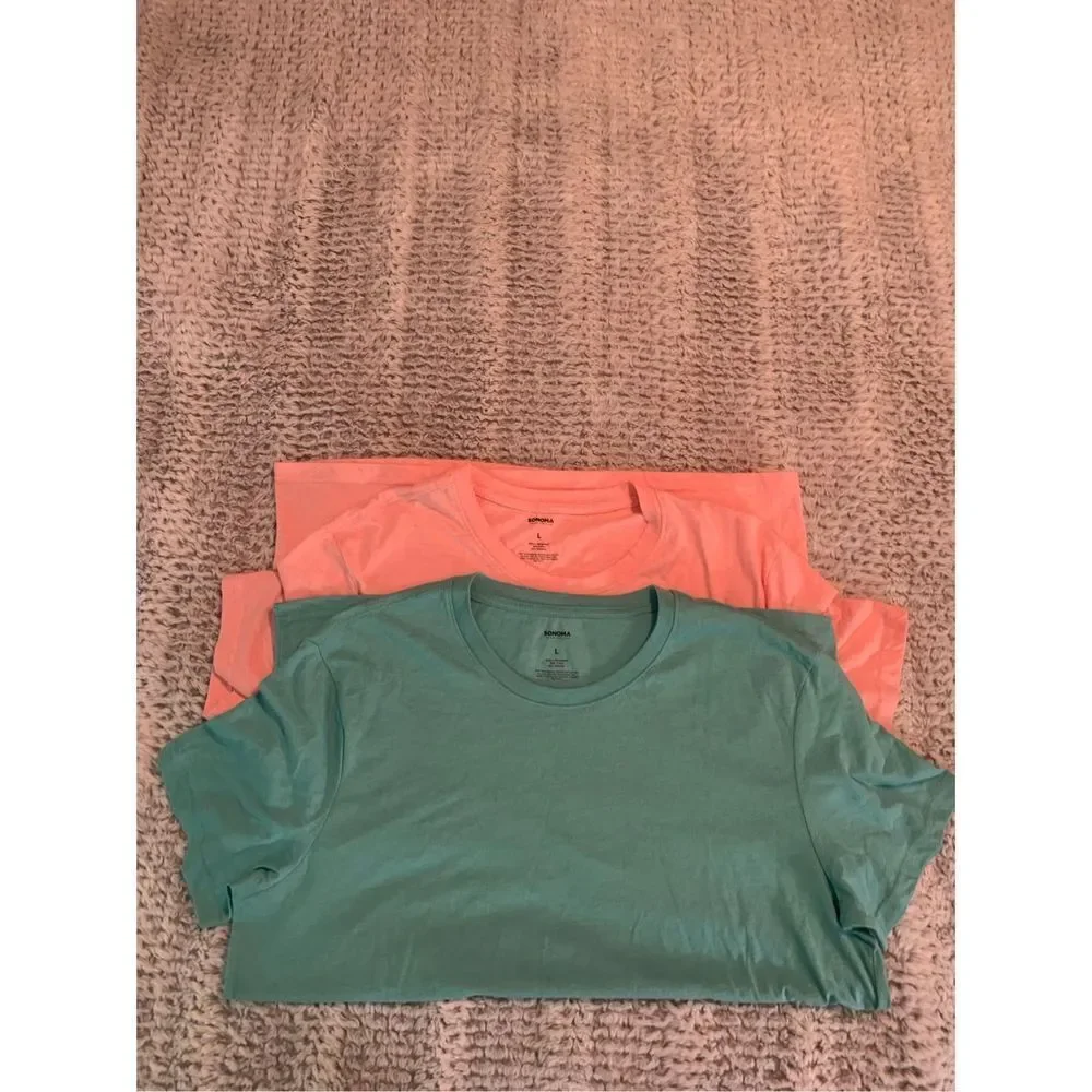 Men’s Sonoma Crewneck T Shirt Bundle - Picture 2 of 6